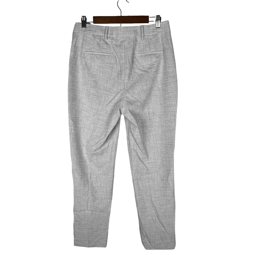 Rebecca Taylor Tailored Clean Suiting Pants‎ Light Heather Career Trouser 8 NWT - Picture 6 of 16